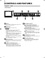 Предварительный просмотр 4 страницы JVC DT-V2000SU - Dtv Monitor Instructions Manual