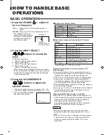 Предварительный просмотр 8 страницы JVC DT-V2000SU - Dtv Monitor Instructions Manual