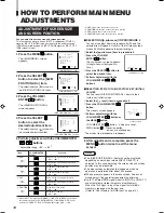 Предварительный просмотр 10 страницы JVC DT-V2000SU - Dtv Monitor Instructions Manual