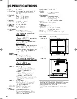 Предварительный просмотр 22 страницы JVC DT-V2000SU - Dtv Monitor Instructions Manual