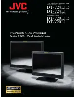 Preview for 1 page of JVC DT-V20L1 Brochure & Specs