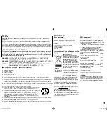 Preview for 3 page of JVC DT-V20L3D Instructions Manual