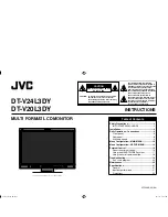 Предварительный просмотр 1 страницы JVC DT-V20L3DY - VȲitǠSeries Studio Monitor Instructions Manual