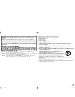 Предварительный просмотр 3 страницы JVC DT-V20L3DY - VȲitǠSeries Studio Monitor Instructions Manual