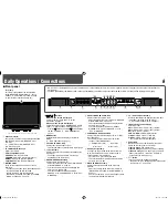 Предварительный просмотр 6 страницы JVC DT-V20L3DY - VȲitǠSeries Studio Monitor Instructions Manual