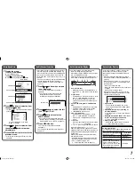 Предварительный просмотр 7 страницы JVC DT-V20L3DY - VȲitǠSeries Studio Monitor Instructions Manual