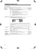 Preview for 16 page of JVC DT-V21G11Z Instructions Manual