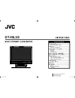 JVC DT-V9L3D Instructions Manual предпросмотр