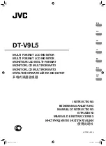 Предварительный просмотр 1 страницы JVC DT-V9L5 Instructions Manual