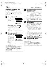 Preview for 16 page of JVC DT100U - HMDT100 Digital VHS Recorder Instructions Manual