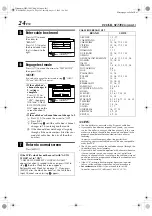 Preview for 24 page of JVC DT100U - HMDT100 Digital VHS Recorder Instructions Manual