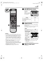 Preview for 27 page of JVC DT100U - HMDT100 Digital VHS Recorder Instructions Manual