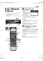 Preview for 29 page of JVC DT100U - HMDT100 Digital VHS Recorder Instructions Manual