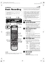 Preview for 35 page of JVC DT100U - HMDT100 Digital VHS Recorder Instructions Manual