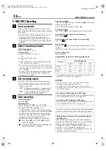 Preview for 36 page of JVC DT100U - HMDT100 Digital VHS Recorder Instructions Manual