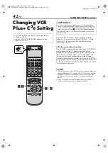 Preview for 42 page of JVC DT100U - HMDT100 Digital VHS Recorder Instructions Manual