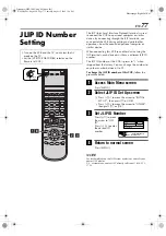 Preview for 77 page of JVC DT100U - HMDT100 Digital VHS Recorder Instructions Manual