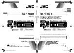 JVC DT1100 Instructions Manual предпросмотр