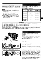 Предварительный просмотр 9 страницы JVC DVL120U - MiniDV Digital CyberCam Video Camera Instructions Manual