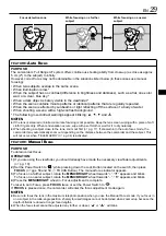 Предварительный просмотр 29 страницы JVC DVL120U - MiniDV Digital CyberCam Video Camera Instructions Manual