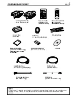 Предварительный просмотр 5 страницы JVC DVL720U - MiniDV Digital Camcorder Instructions Manual