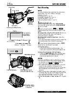 Предварительный просмотр 16 страницы JVC DVL720U - MiniDV Digital Camcorder Instructions Manual