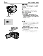 Предварительный просмотр 24 страницы JVC DVL720U - MiniDV Digital Camcorder Instructions Manual