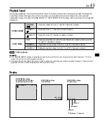 Предварительный просмотр 49 страницы JVC DVL720U - MiniDV Digital Camcorder Instructions Manual