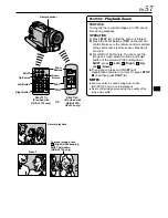 Предварительный просмотр 57 страницы JVC DVL720U - MiniDV Digital Camcorder Instructions Manual