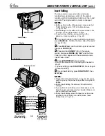 Предварительный просмотр 64 страницы JVC DVL720U - MiniDV Digital Camcorder Instructions Manual