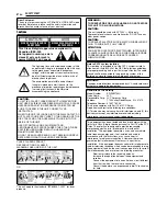 Предварительный просмотр 2 страницы JVC DVM700US - DVDr / HDDr Instructions Manual