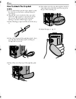 Предварительный просмотр 6 страницы JVC DVM96U - Camcorder - 1.0 Megapixel Instructions Manual