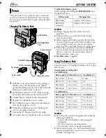 Предварительный просмотр 10 страницы JVC DVM96U - Camcorder - 1.0 Megapixel Instructions Manual