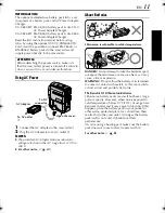 Предварительный просмотр 11 страницы JVC DVM96U - Camcorder - 1.0 Megapixel Instructions Manual