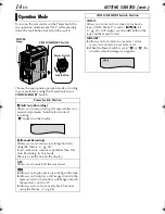 Предварительный просмотр 14 страницы JVC DVM96U - Camcorder - 1.0 Megapixel Instructions Manual