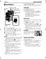 Предварительный просмотр 22 страницы JVC DVM96U - Camcorder - 1.0 Megapixel Instructions Manual