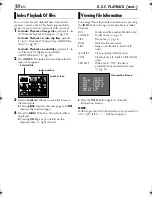 Предварительный просмотр 30 страницы JVC DVM96U - Camcorder - 1.0 Megapixel Instructions Manual