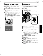 Предварительный просмотр 31 страницы JVC DVM96U - Camcorder - 1.0 Megapixel Instructions Manual