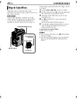 Предварительный просмотр 40 страницы JVC DVM96U - Camcorder - 1.0 Megapixel Instructions Manual