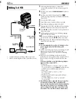 Предварительный просмотр 62 страницы JVC DVM96U - Camcorder - 1.0 Megapixel Instructions Manual