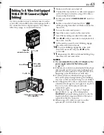 Предварительный просмотр 63 страницы JVC DVM96U - Camcorder - 1.0 Megapixel Instructions Manual