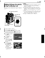 Предварительный просмотр 65 страницы JVC DVM96U - Camcorder - 1.0 Megapixel Instructions Manual