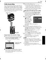 Предварительный просмотр 77 страницы JVC DVM96U - Camcorder - 1.0 Megapixel Instructions Manual