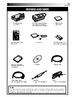 Предварительный просмотр 5 страницы JVC DVP3U - MiniDV Digital Camcorder Instructions Manual