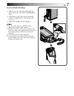 Предварительный просмотр 7 страницы JVC DVP3U - MiniDV Digital Camcorder Instructions Manual