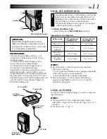 Предварительный просмотр 11 страницы JVC DVP3U - MiniDV Digital Camcorder Instructions Manual