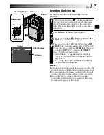 Предварительный просмотр 15 страницы JVC DVP3U - MiniDV Digital Camcorder Instructions Manual