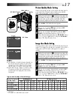 Предварительный просмотр 17 страницы JVC DVP3U - MiniDV Digital Camcorder Instructions Manual