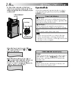 Предварительный просмотр 18 страницы JVC DVP3U - MiniDV Digital Camcorder Instructions Manual