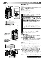 Предварительный просмотр 20 страницы JVC DVP3U - MiniDV Digital Camcorder Instructions Manual